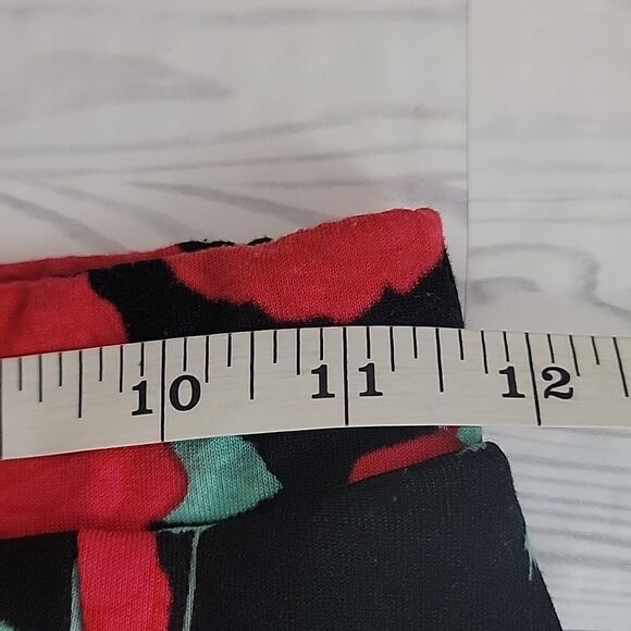 LulaRoe floral print a-line midi skirt Women's Size XS - Picture 9 of 10